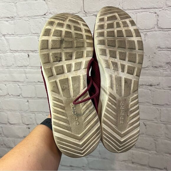 Adidas Women’s Sneaker Running Maroon 8.5 - Picture 8 of 9